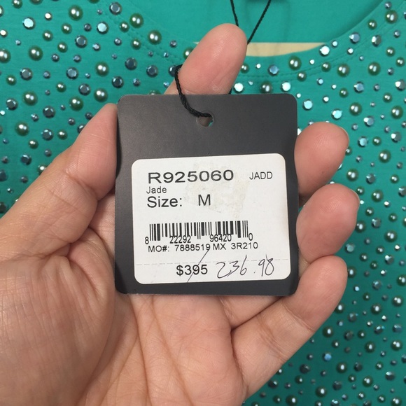 NEW St.John beaded top - Picture 3 of 5